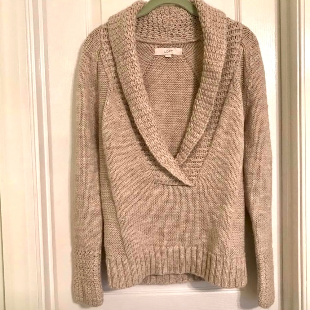 NEW Ann Taylor Loft Small Alpaca Wool Sweater